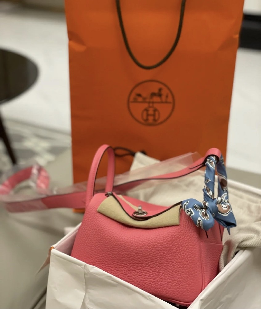 现货[爱心]mini Lindy 8W Rose azelee 唇膏粉银扣
